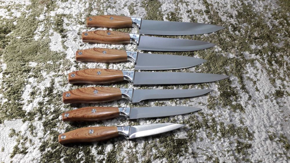 Набор кухонных ножей очень острые ножи ніж для кухні набір ножів