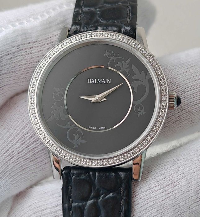 Жіночий годинник Balmain B5595.32.64 Chronograph Diamonds Swiss