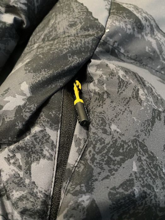 Мужская зимняя утепленная пуховая непромокаемая куртка.Розмір S-XXL