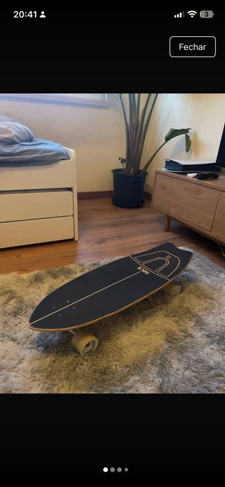 Surfskate NKX perfeito para iniciantes e intermédios