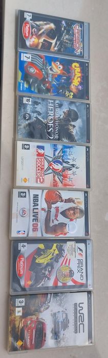 PSP mais jogos originais