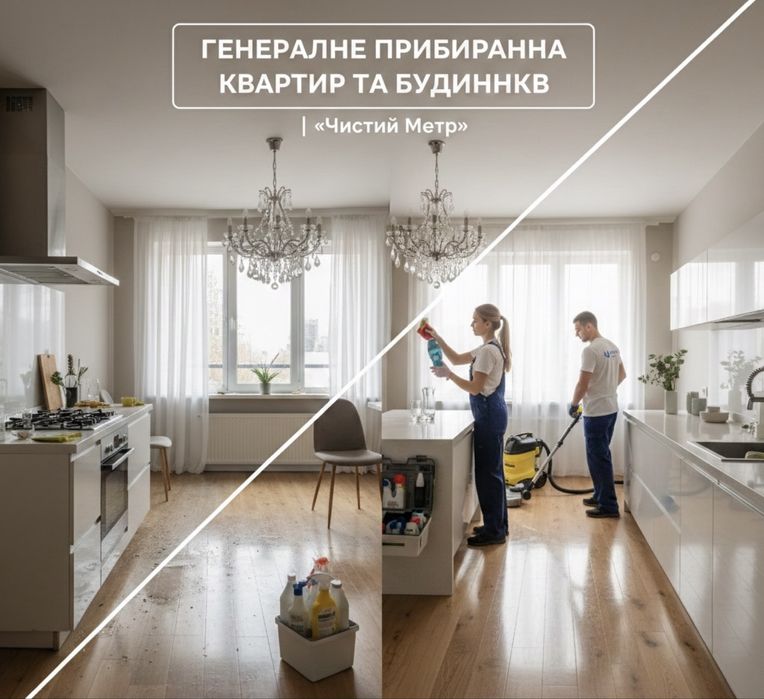 Генеральне прибирання квартир та будинків | Ужгород