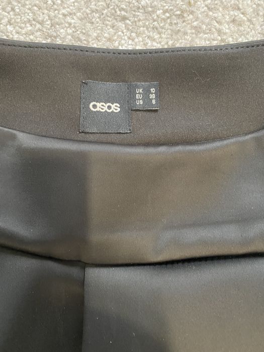 Asymetryczna plisowana spodnica Asos rozm.38