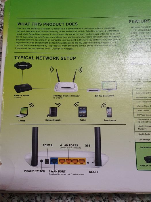 Router TP-link 300Mbps