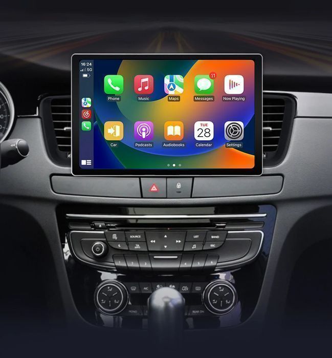 Peugeot 508 508SW 2011-2018 – Radio Android 15 10.33" CarPlay Android Auto GPS Nawigacja Stacja Multimedialna WiFi Bluetooth DSP PL 2GB/32GB
