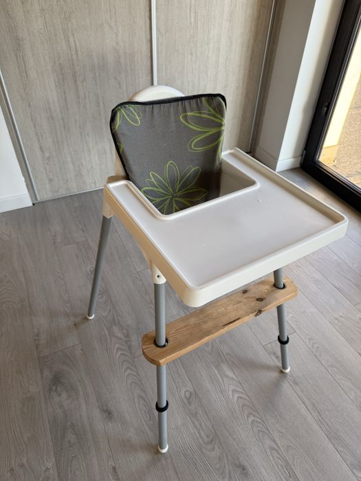 Krzeselko do karminia ikea antilop z podnóżkiem