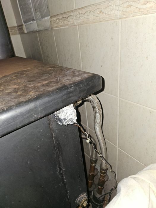 Fogão a lenha para aquecimento central