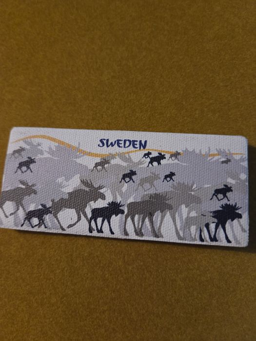 Magnes na lodówkę SWEDEN pamiątka SZWECJA