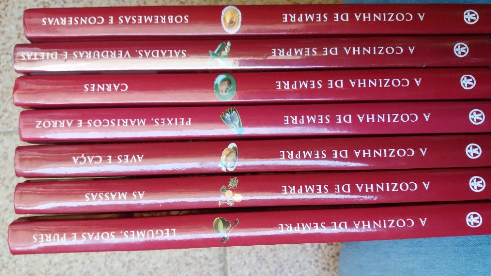 Colecção de livros de culinária