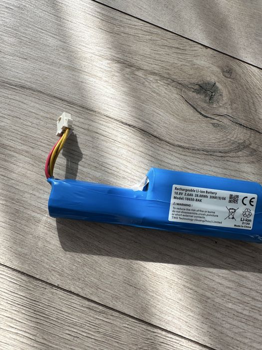 Батарея Li-ion  10.8V 2.6Ah 28.08Wh 3INR19/66, 18650-BAK