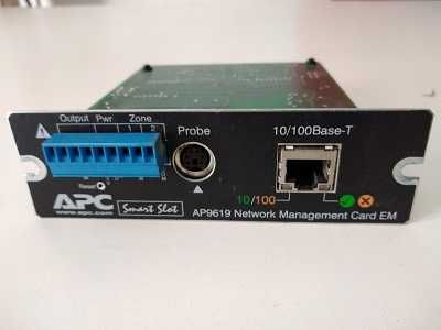 AP9619 - APC UPS Network Management Card EM