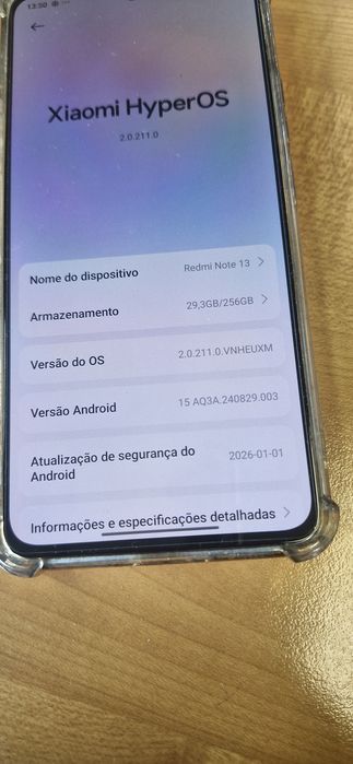 Xiaomi Redmi note 13 16gb (8+8) + 256Gb