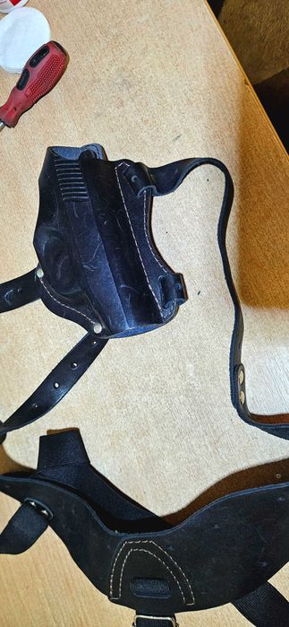 Кобура з натуральної шкіри під  пистолету Шмайсер ПГШ-10