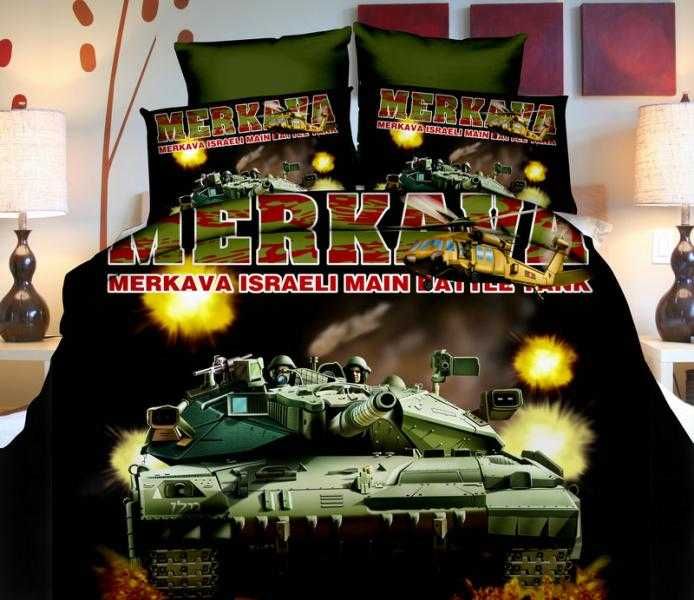 NOWA pościel dziecięca 3D CZOŁG WOJSKO TANK 160X200