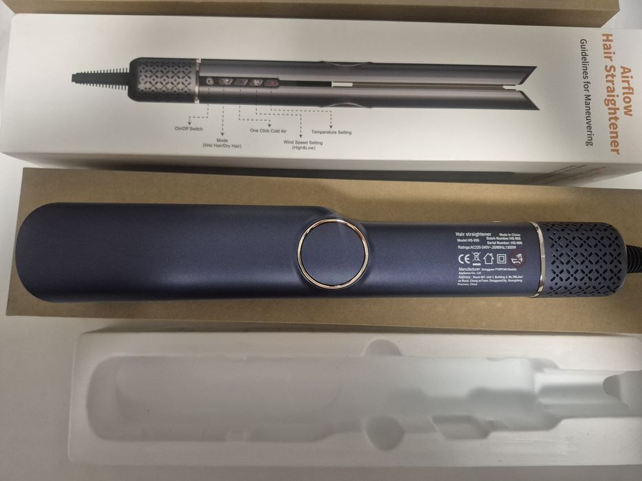 Airstrater повітряний вирівнювач 1500 w 160 градусів фен сушка 2 в 1