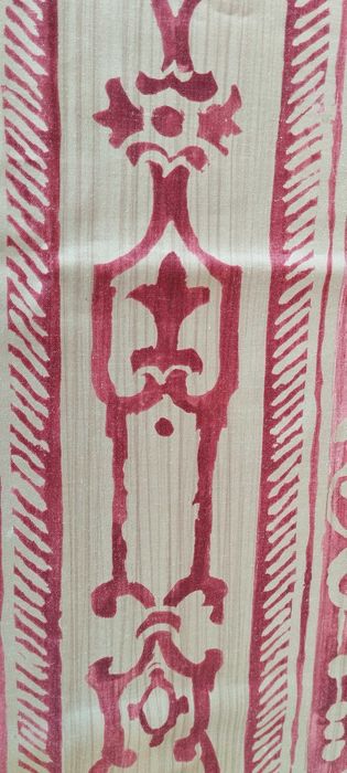 Retalho de tecido algodão acetinado