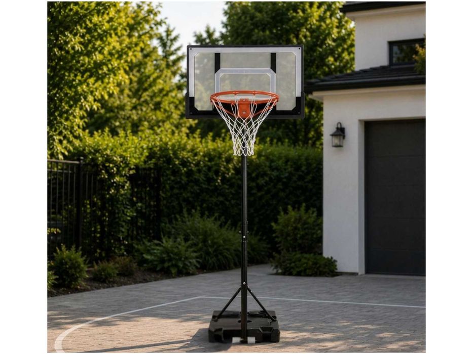 Kosz do koszykówki Regulowany wolnostojący NOWY koszykówka tablica 210cm SOLIDNY!