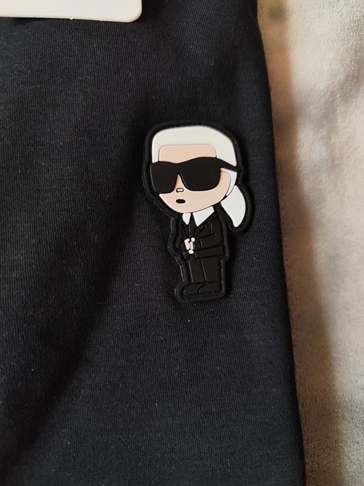 Koszulka Polo męska Karl Lagerfeld czarna nowa