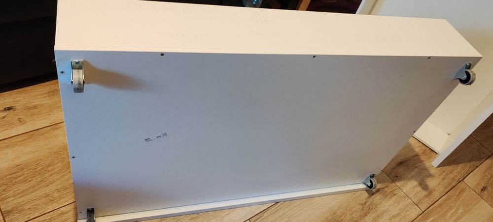 Gavetas Brancas  c/ Rodizios p/  Cama  - Como Novas