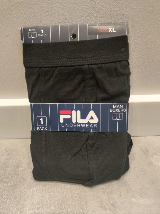 FILA Bokserki w kolorze czarnym - rozmiar XL