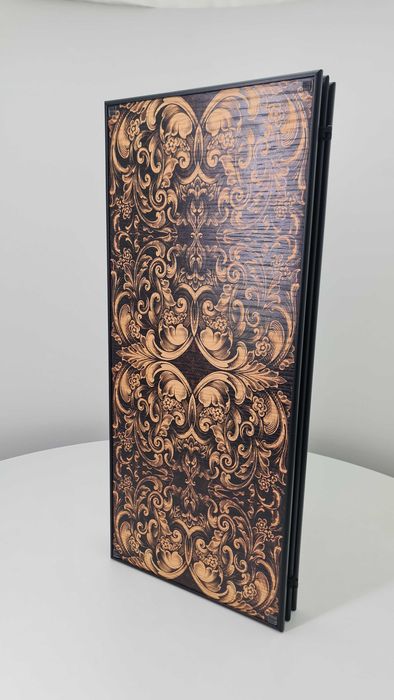 Нарды Классика шпон дуба фото-печать под заказ. Подарок другу. Нарди