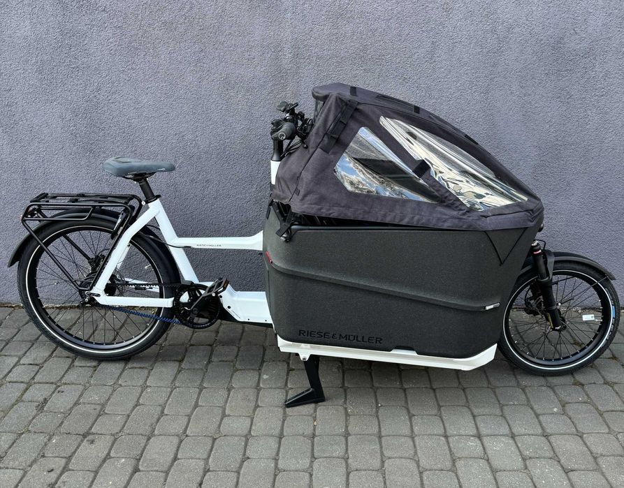rower elektryczny cargo Riese Muller Packster2 70 Vario z 33999 zł (transportowy)