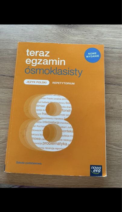 Teraz egzamin ósmoklasisty język polski nowa era