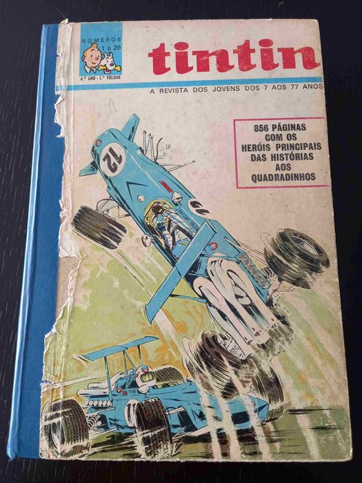 Tintin - Revistas em volumes encadernados - 7 - Ano 4 - 1 º vol.