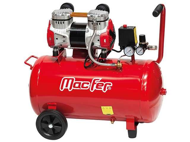 Compressor Ar Silencioso CA4405 2HP 50Lt | Macfer 044.0005