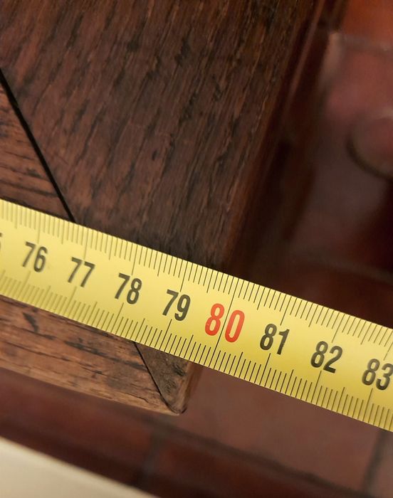 Secretária vintage, em madeira maciça