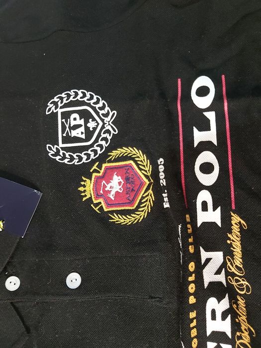 ASPERN POLO XXL koszulka polówka black exclusive