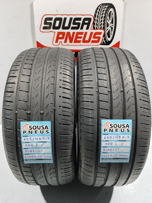 2 pneus semi novos 255-45R19 Pirelli - Oferta dos Portes