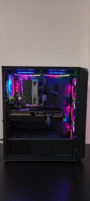 Komputer Gamingowy: RX 5700 XT 8GB/RYZEN 5 4500 /SSD M.2/ARGB/AM4