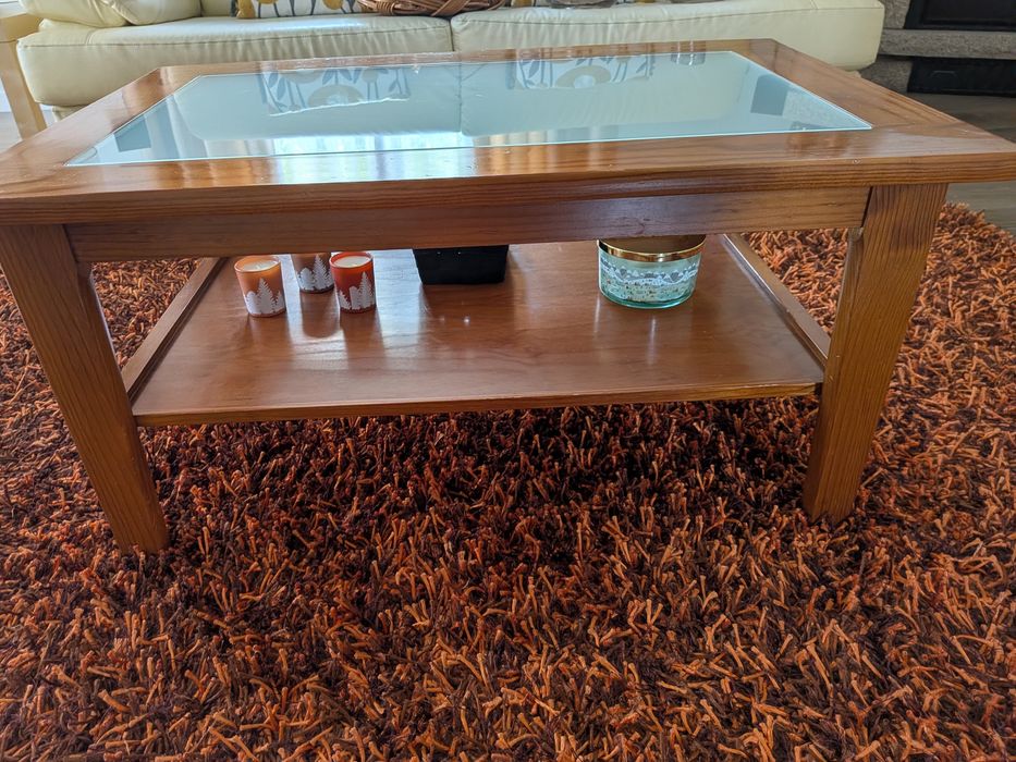 Mesa de apoio retangular