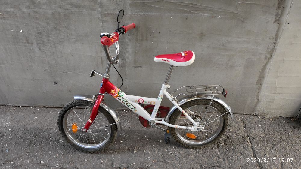 Детский велосипед аист 16 диски