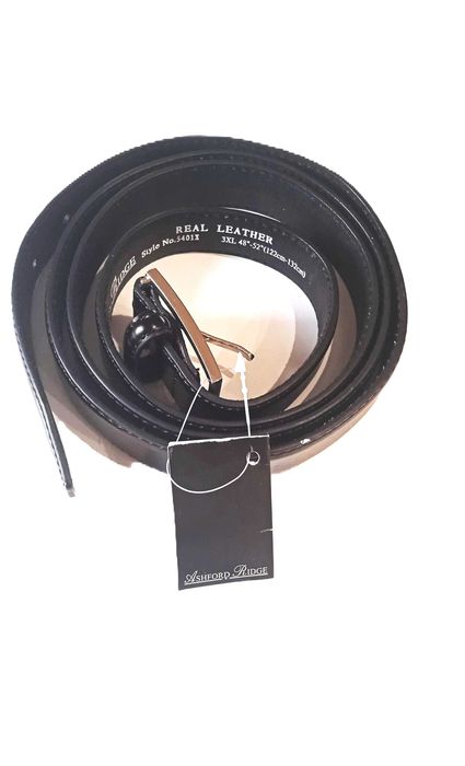 Новий шкіряний ремінь  Ashford Ridge.  Розмір 3XL.  Натуральна шкіра.