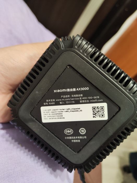 Ax3000 Xiaomi WiFi 6 роутер робочий Китай версія