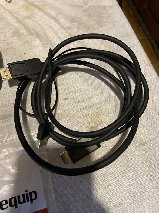 Cabo adaptador Displayport 2 lados.