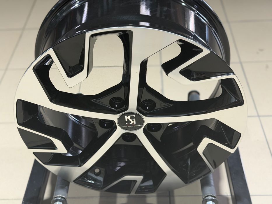 Литі диски Kia 1928 R18 5x114.3 Black Machined Face