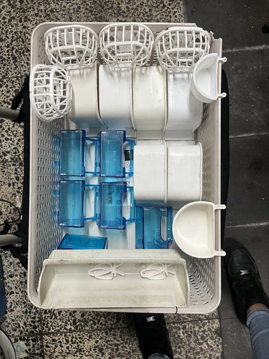 Acessórios aves - comedouros, suportes etc