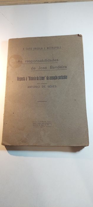 O Caso Angola e Metropole, As Responsabilidades de José Bandeira