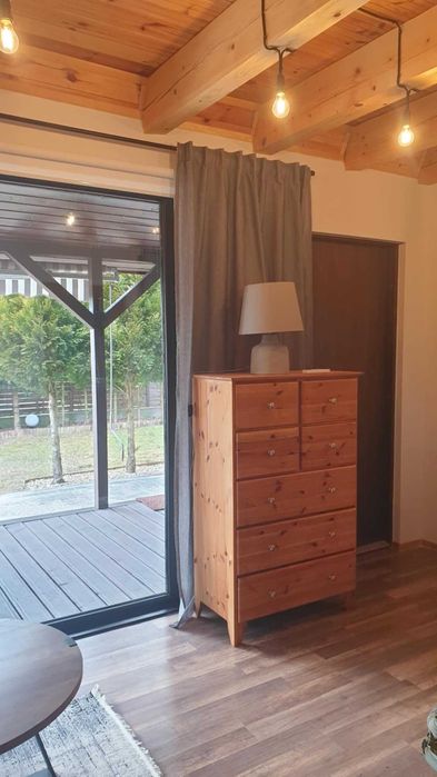 Domek letniskowy nad zbiornikiem wodnym Niwka