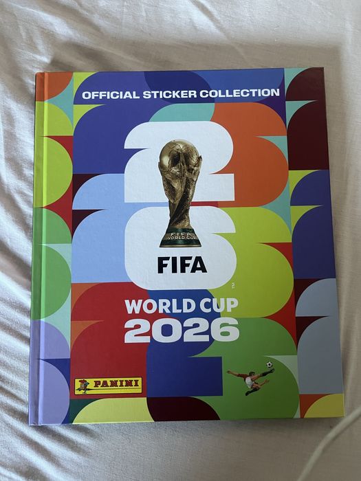 Caderneta colecionador capa dura Mundial 2026