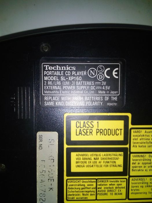 Technics XP-XP160, Made in Japan