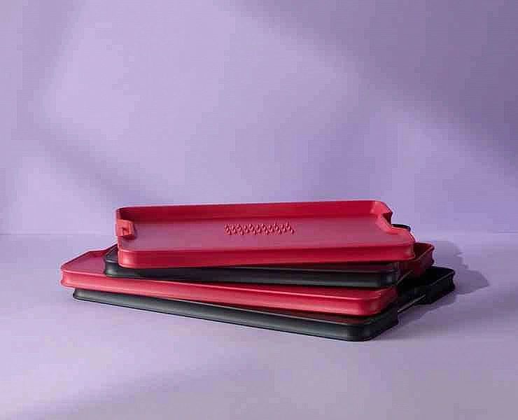 Deska XL Cut&Carve Plus, czerwona / Joseph Joseph