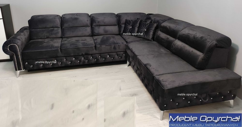 PRODUCENT! wygodny piekny naroznik kryształki zagłowki NR.409