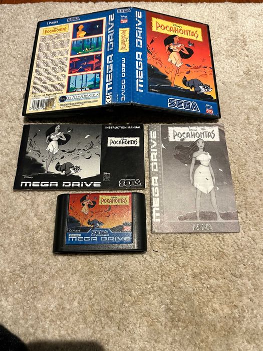 [Mega Drive] Vendo jogo Disney Pocahontas completo