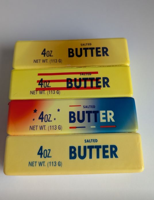 Сквіш Масло Butter Squishy  антистрес  13 см Шоколад Сквіш сир