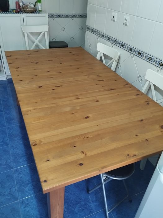 Mesa IKEA jantar com 3 metros