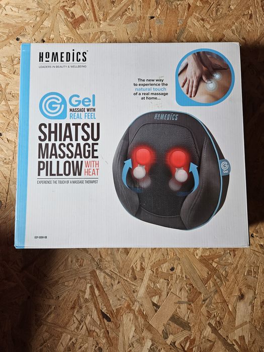 Homedics Poduszka do masowania karku pleców ciepłem